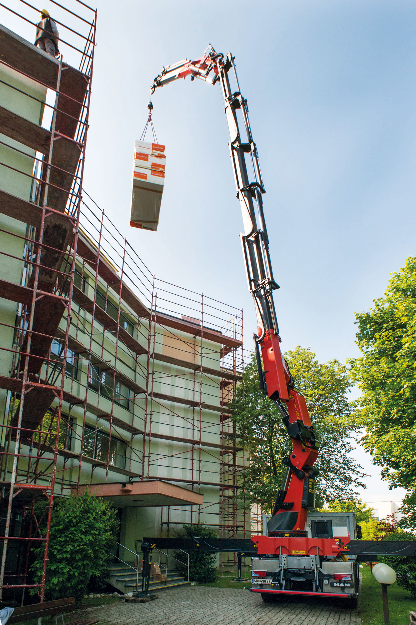 PK loader crane